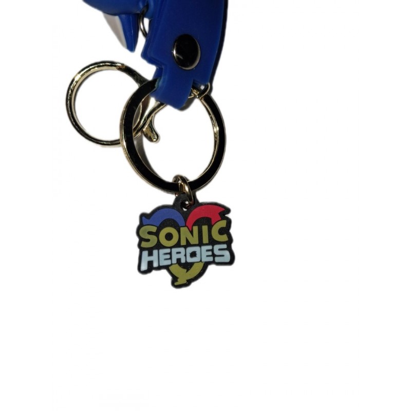 Μπρελόκ Sonic με Λουράκι Σκούρο Μπλέ/ 1001-27