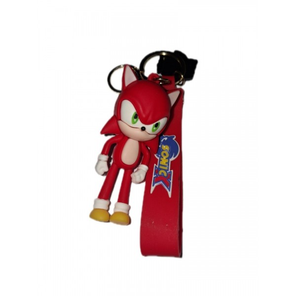 Μπρελόκ Sonic με Λουράκι Κόκκινο/ 1001-28