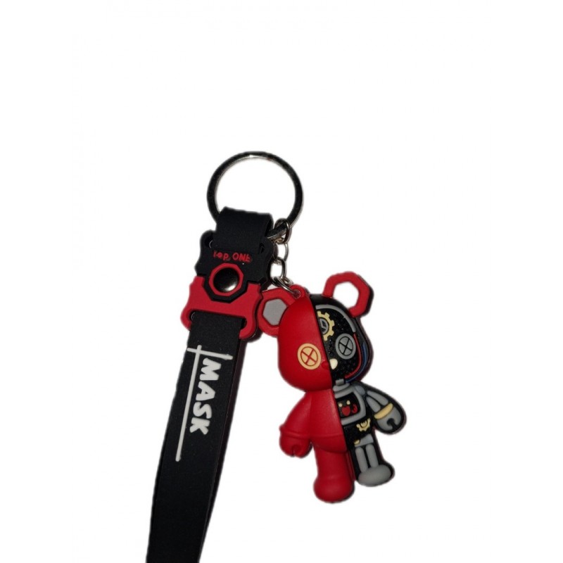 Μπρελόκ Αρκουδάκι Mask Red – Urban Style/ 2020-19