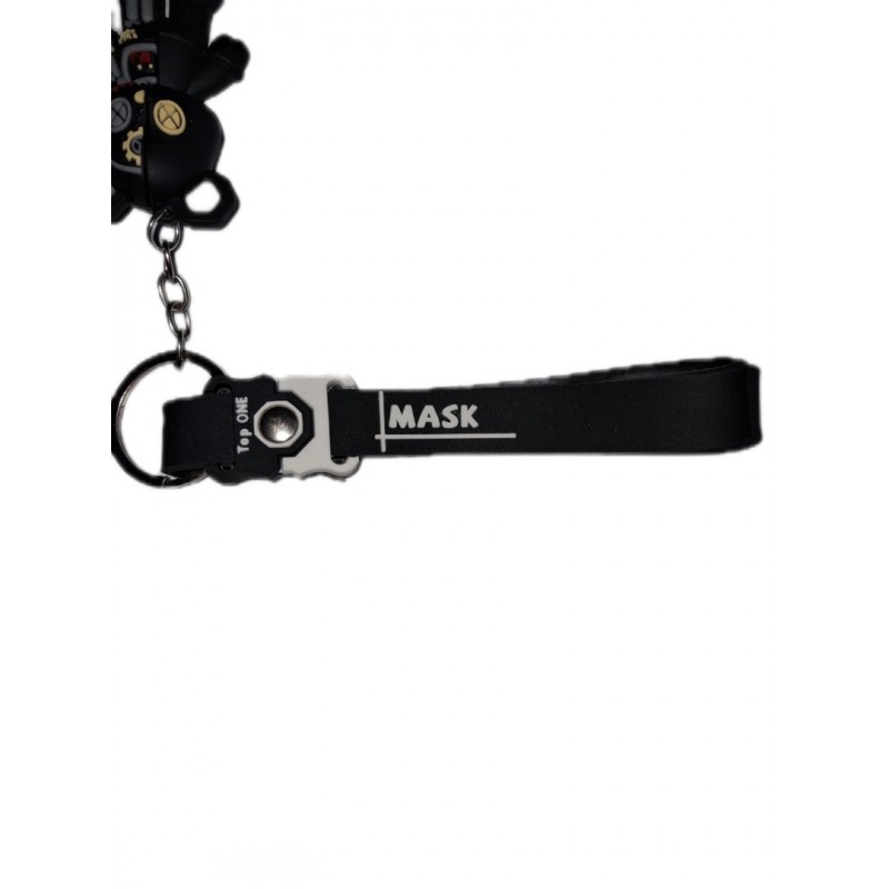 Μπρελόκ Αρκουδάκι Mask Black– Urban Style  2020-30
