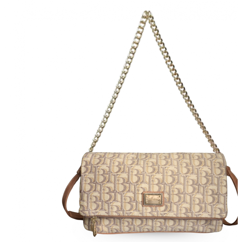 Γυναικεία τσάντα χιαστί HB MILK TEA H-1237